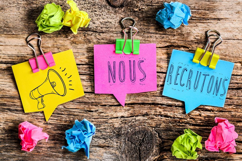 nous recrutons